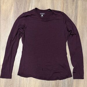 Segments Womens Merino Wool Long Sleeve Shirt Top